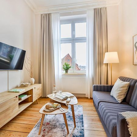 Apartments Am Bahnhof شترالسوند المظهر الخارجي الصورة