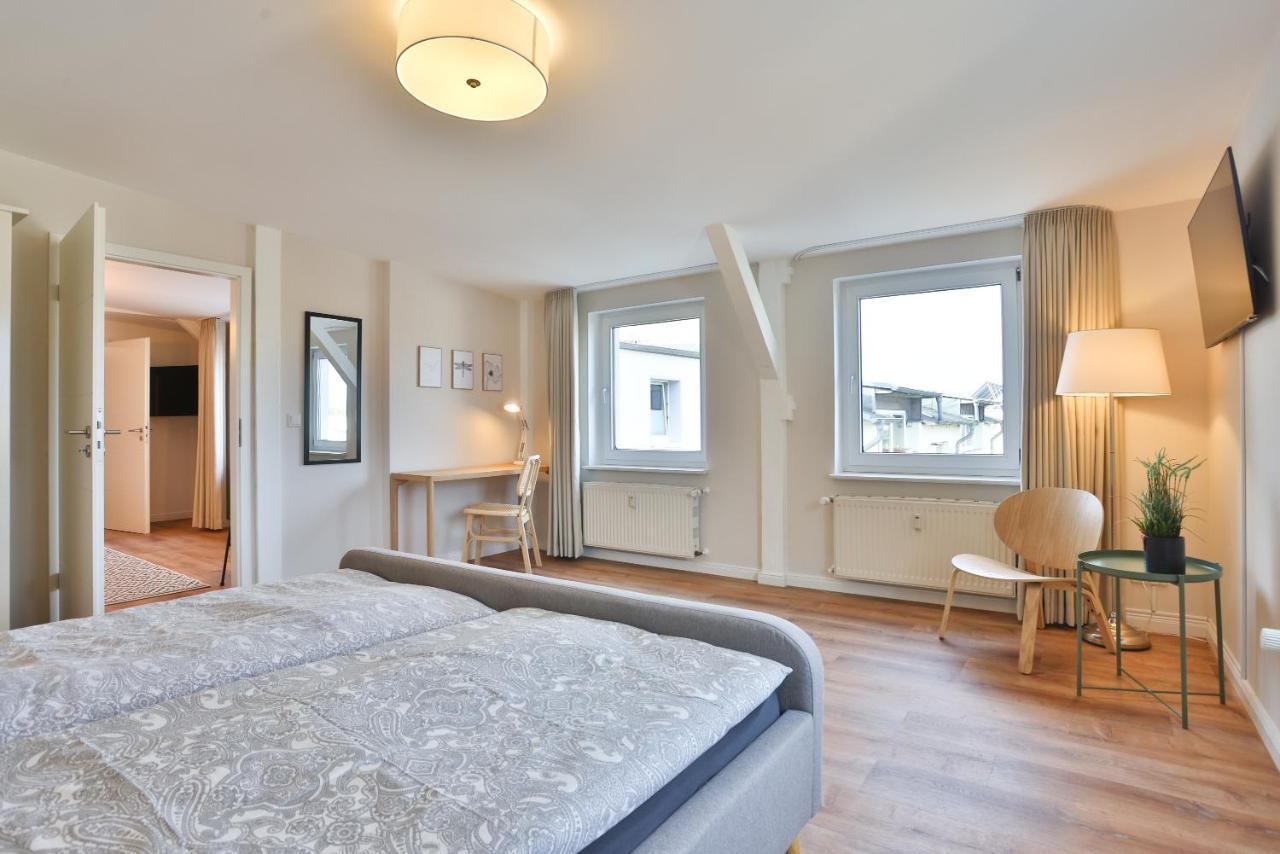 Apartments Am Bahnhof شترالسوند المظهر الخارجي الصورة