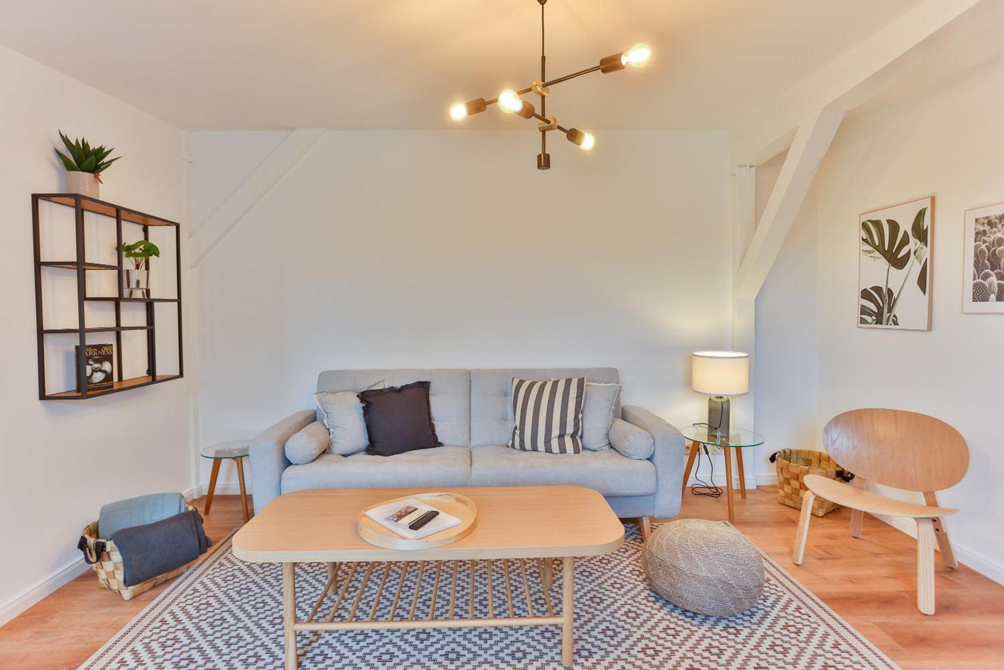 Apartments Am Bahnhof شترالسوند الغرفة الصورة