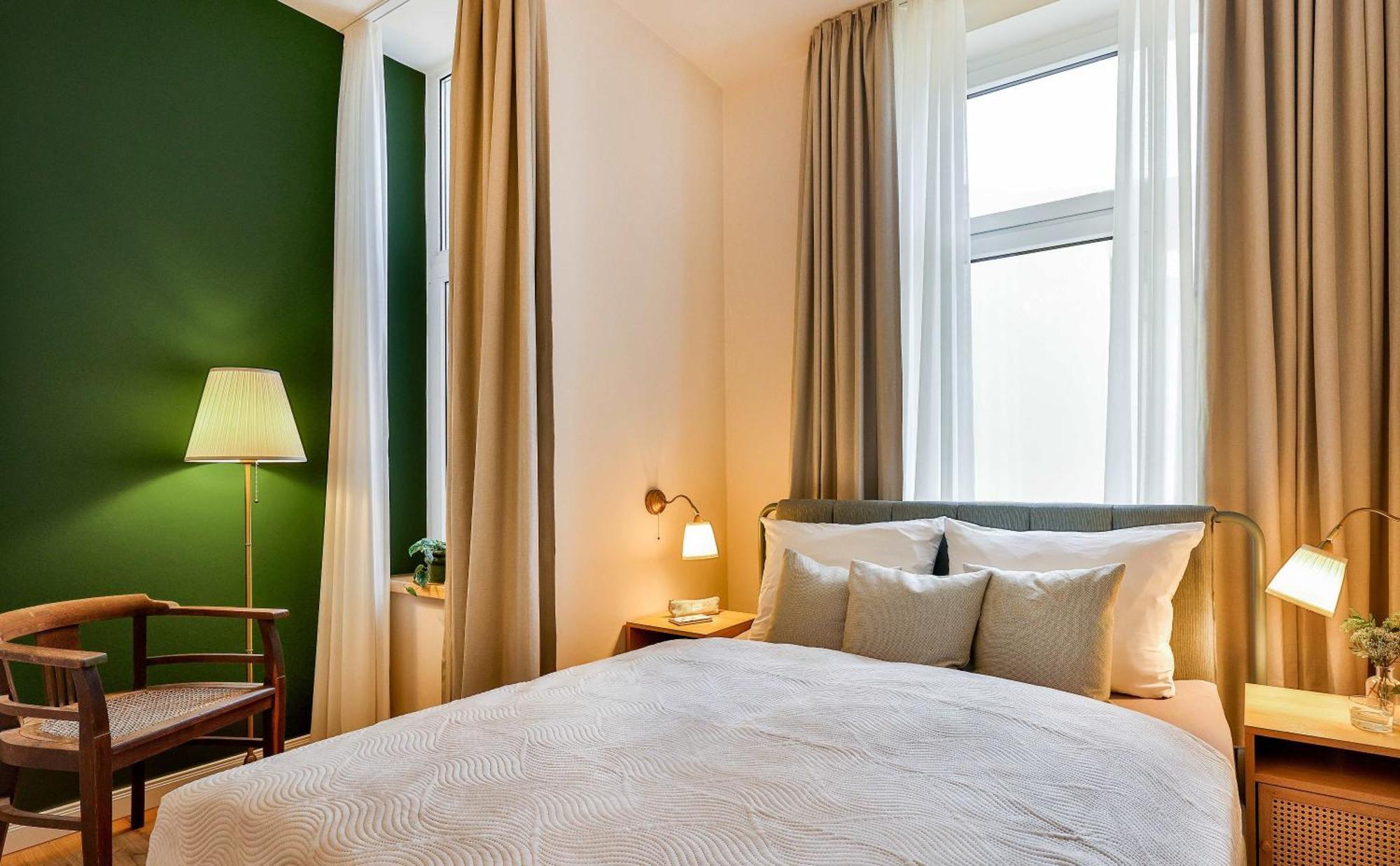 Apartments Am Bahnhof شترالسوند المظهر الخارجي الصورة