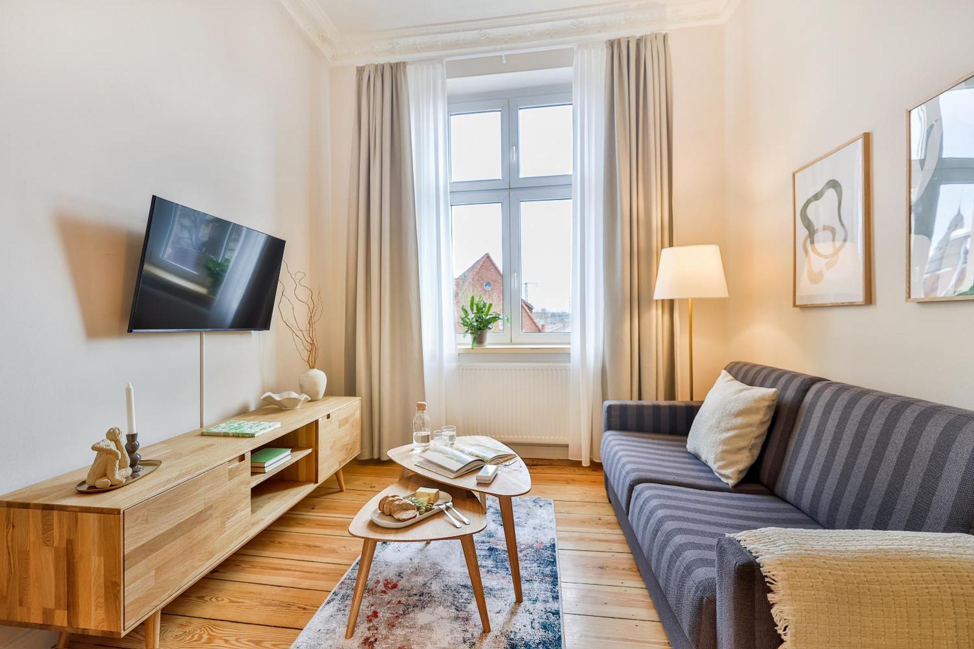 Apartments Am Bahnhof شترالسوند المظهر الخارجي الصورة